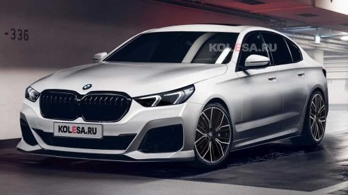 2024 BMW 5 Series Rendered After The New Spy Photos Showing Headlight 