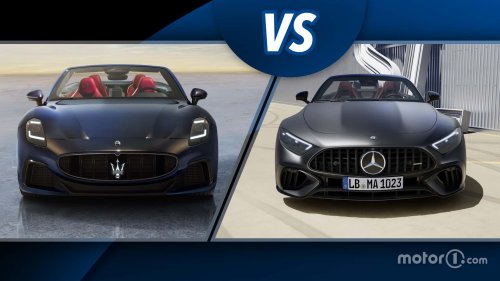 Maserati GranCabrio vs Mercedes-AMG SL, the duel of the dream roadsters