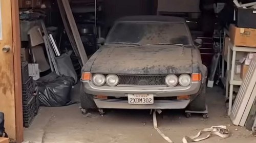 1972 Toyota Celica barn find returns to life after quick restoration