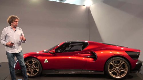 Let Alfa Romeo 33 Stradale Designer Take You On Tour Of New Supercar