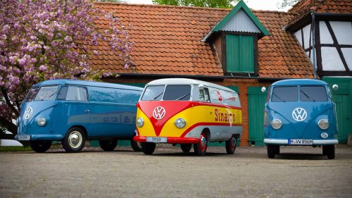 75 Jahre VW Bulli: Das sind die drei ältesten Fahrzeuge
