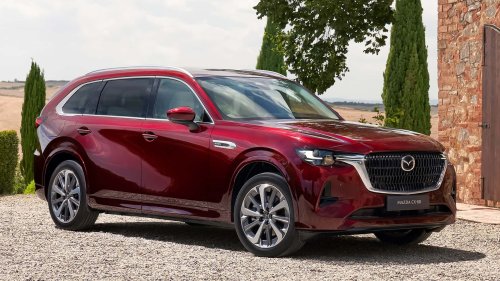 Mazda CX-80 revealed: What the new 7-seater SUV looks like