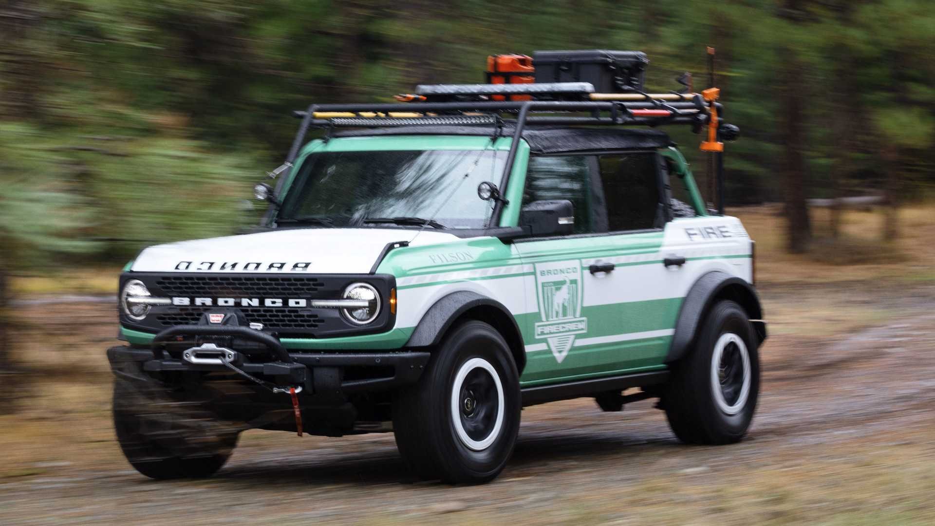 Ford Bronco Wildland Fire Rig Revealed To Support The Forest Service