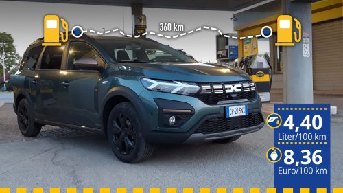 Tatsächlicher Verbrauch: Dacia Jogger Hybrid 140 im Test
