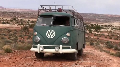 Classic VW Bus With Wood Stove Is Surprisingly Good At Overlanding