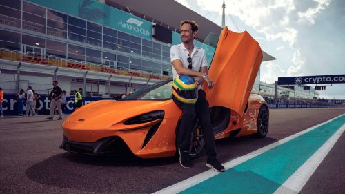 Bruno Senna Jajal Sirkuit Baru Miami dengan McLaren Artura