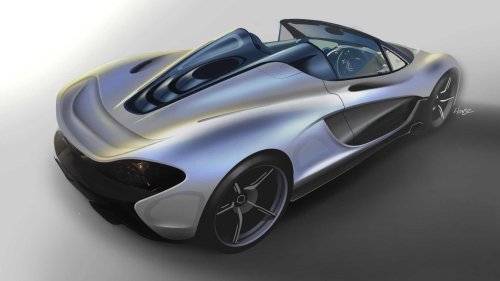 McLaren P1 Spider By Lanzante Teased, Only Five Will Be Made