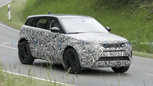 Land Rover Range Rover Evoque Facelift Spied Testing For First Time