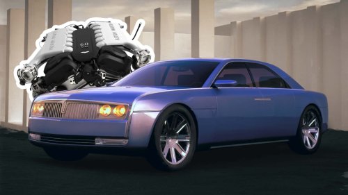 Lincoln's Coolest Concept Had An Aston V-12 And Retro Looks