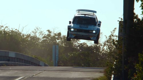 Watch Travis Pastrana Jump 862-HP Subaru Around Florida In Gymkhana 2022