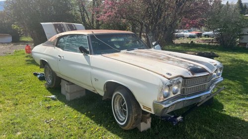 See this 1970 Chevrolet Chevelle SS454 LS6 barn find hiding in Utah