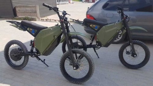 Ukrainian Soldiers Are Hopping On E-Bikes To Avoid Detection