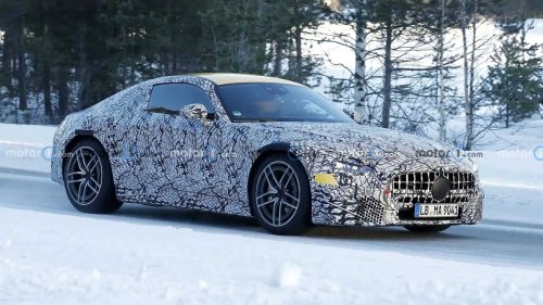 New Mercedes-AMG GT Coupe Spied For The First Time