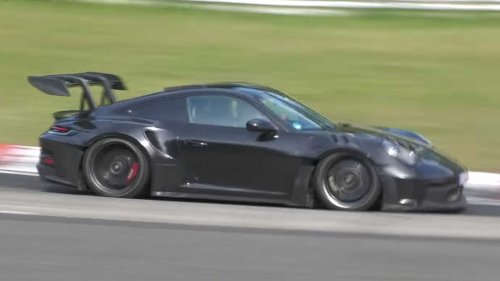 New Porsche 911 GT3 RS Spy Video Captures Car’s NA Exhaust Note