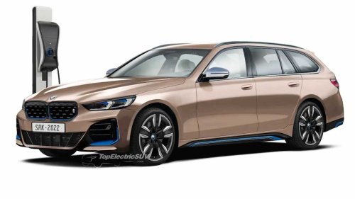 BMW i5 And i5 Touring Wagon Previewed Based On Latest Spy Photos
