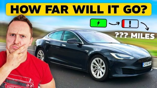 Here’s How Much Range This Tesla Model S Has After 450,000 Miles