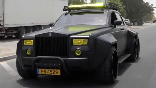 Rolls-Royce Phantom 6x6 conversion proves the world has gone mad