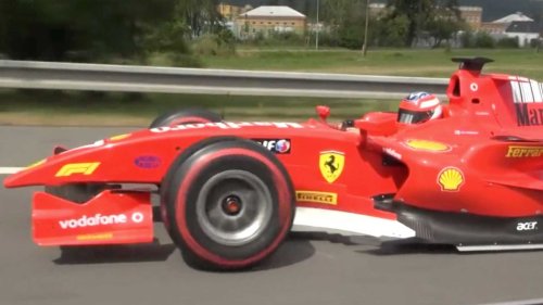 Mysterious Ferrari Formula 1 Car Spotted Again On Czech Highway