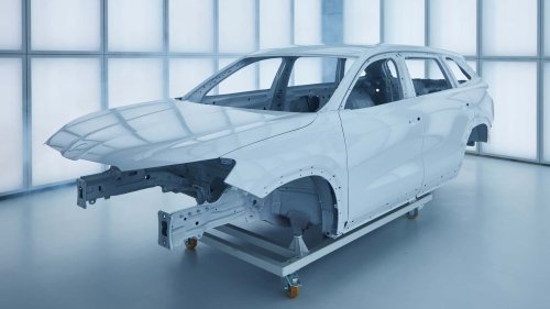 Skoda Kodiaq (2024): Teaser zeigt die Rohkarosserie