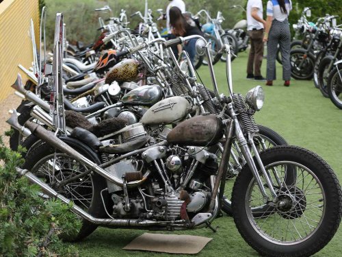 Choppers and Hot Rods of the 2022 Paradise Road Show