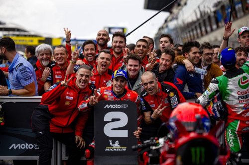 Marc Márquez now only trails Valentino Rossi in MotoGP podium count