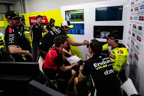 Valentino Rossi doesn't speak directly with Ducati regarding VR46