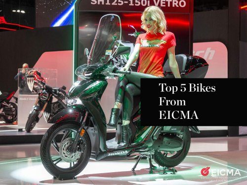 Top 5 Bikes From the 2023 EICMA Motorcycle Show
