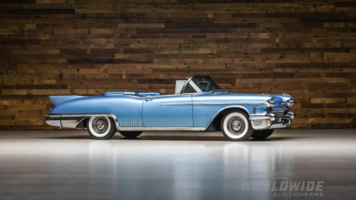 Enjoy Summer Driving in This Stunning 1958 Eldorado Biarritz Convertible Selling Next Weekend In Auburn, Indiana