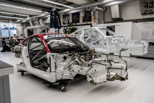 Erstes Porsche-Siegerauto der DTM: Wie ein Wrack zum Museumsstück wurde