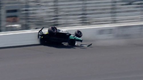 Indy 500: Dalton Kellett crashes during practice - IndyCar Videos
