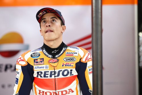 MotoGP Japanese GP: Marquez tops wet FP2 amid typhoon threat