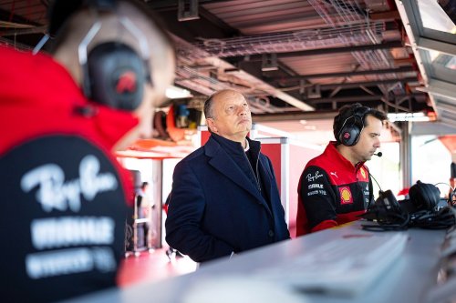 Ferrari boucle trois jours d'essais sous l'œil de Vasseur à Fiorano