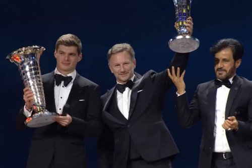 WM-Pokal für Verstappen: So wurde bei der FIA-Gala geflachst!