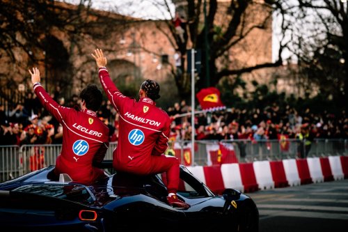 Hamilton se deshace en elogios con un Leclerc que es &quot;Mr. Ferrari&quot;