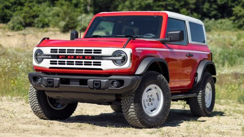 The Ford Bronco and Bronco Sport Heritage Editions Are Almost Gratuitously Retro