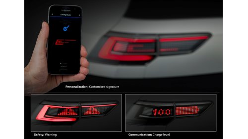 Volkswagen Previews Future Headlight, Taillight Tech