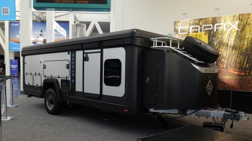 This Adventure Camper Shrinks Down to Fit in Single-Car Garages