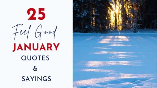 25 Inspiring January Quotes & Sayings