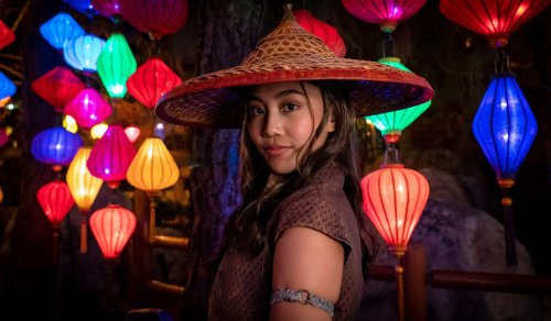 FIRST LOOK: Raya from RAYA AND THE LAST DRAGON makes her Disneyland Resort debut for Lunar New Year