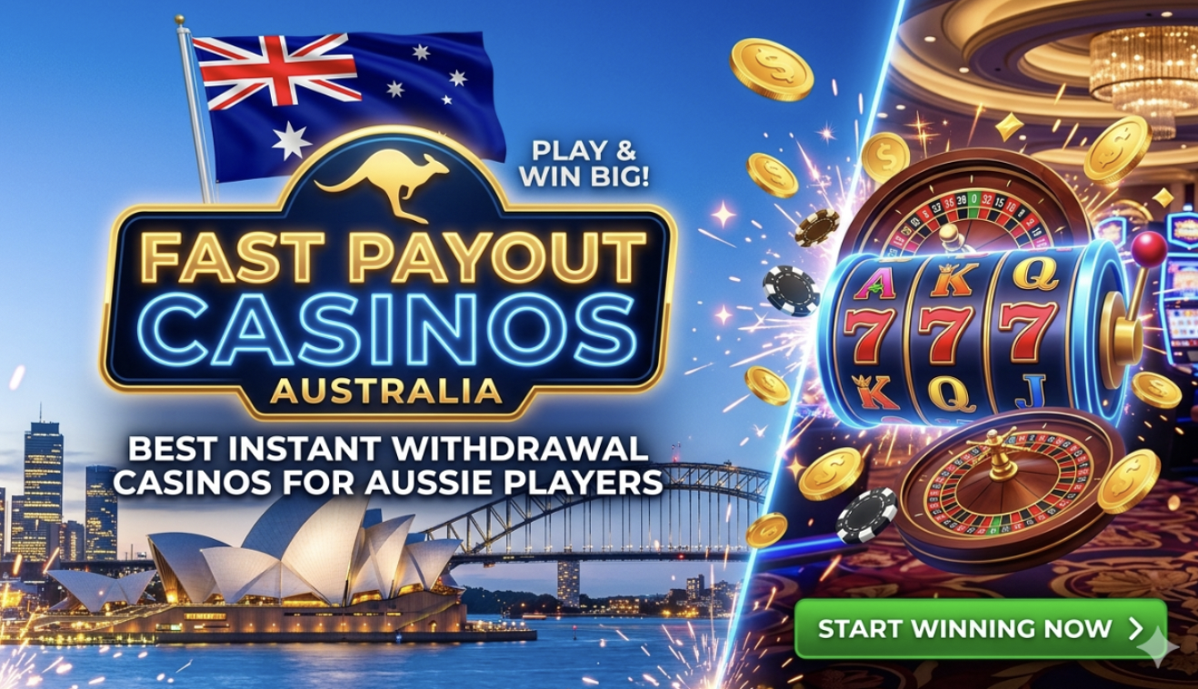 Fast Payout Casinos Australia 2026: 50+ Casinos Reviewed – Most Failed, These 5 Deliver Instant Withdrawals