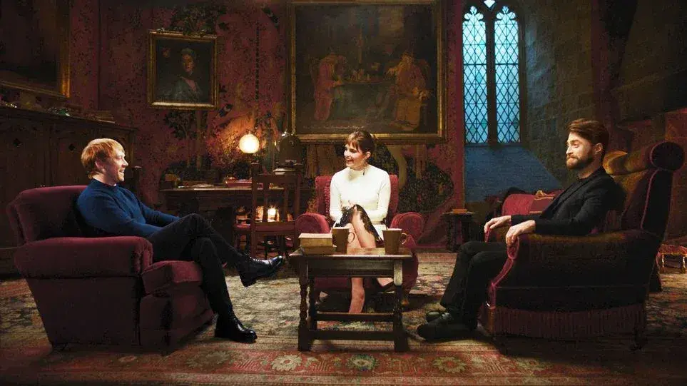 Harry Potter And Friends Return To Hogwarts In First Look Photo Of Reunion