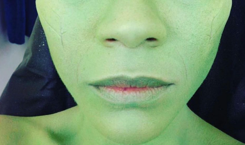 Zoe Saldana Shares New Look at Gamora in Guardians 3 BTS Image
