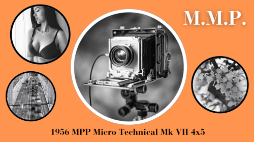 British 4×5 camera – MPP Mk VII