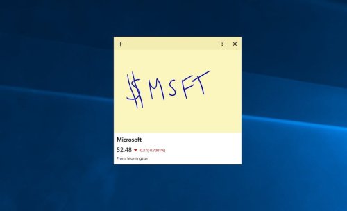 Sticky Notes updated with improved performance for Windows Insiders
