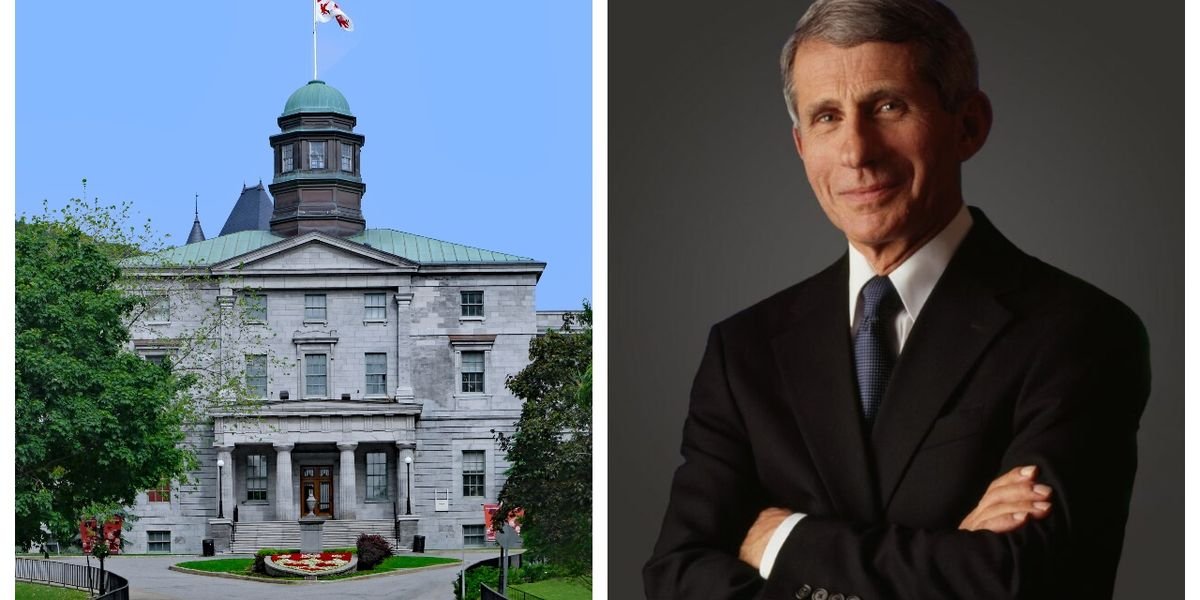 Dr. Anthony Fauci Is Giving A Virtual Lecture At McGill's Homecoming