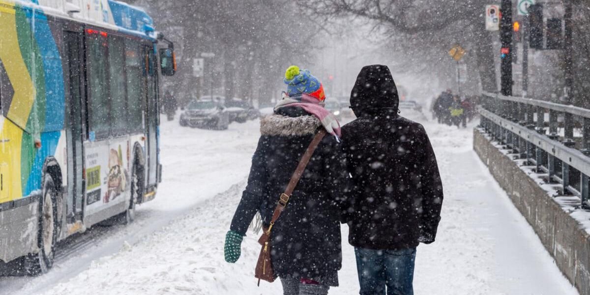 Montreal Is Under A Snowfall Warning Facing 'Harsh Weather Conditions' This Week​