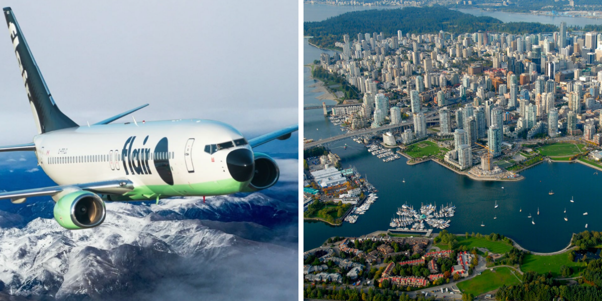 Flair Airlines Is Having A Flash Sale You Can Fly From Montreal to Vancouver For $59