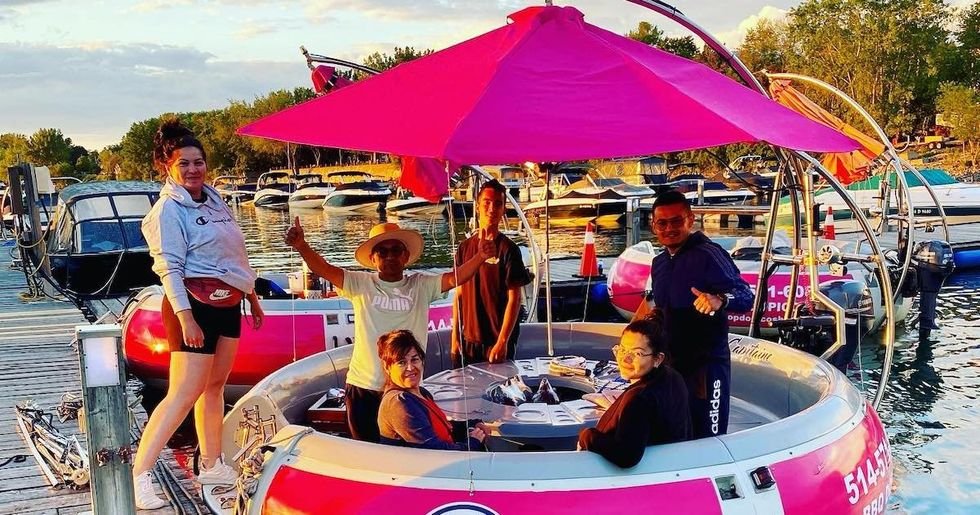 You Can Rent Floating BBQ Party Donuts Near Montreal This Summer
