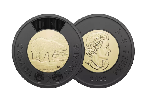 Canada Is Getting A New Black $2 Coin In Honour Of Queen Elizabeth II (PHOTOS)