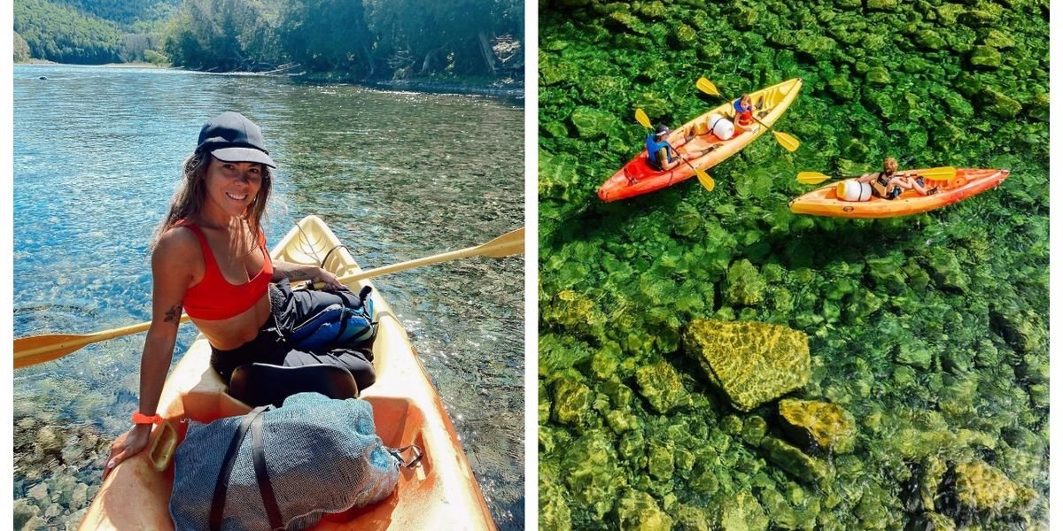 You Can Cross 20 km Of Sparkling Turquoise Water On A Kayak In Quebec & It's Pure Magic